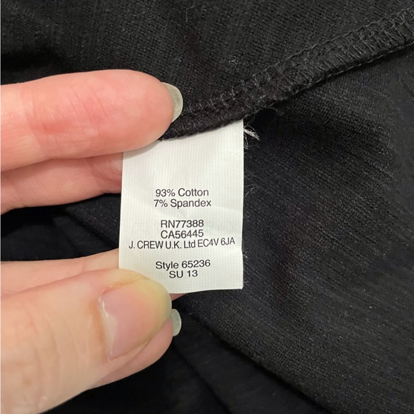 J. Crew Classic Black Dress 8 - Picture 7 of 7